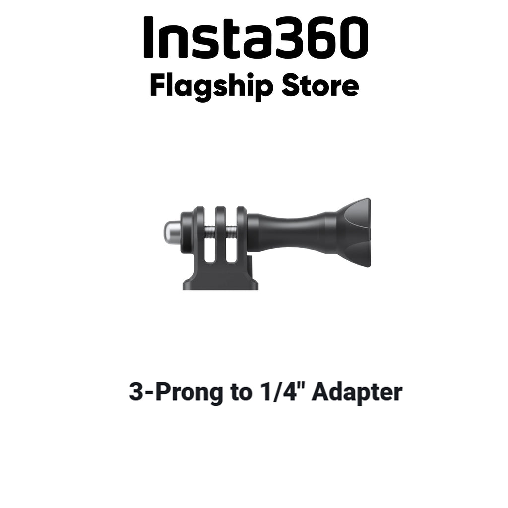 Insta360 3-Prong to 1/4" Adapter