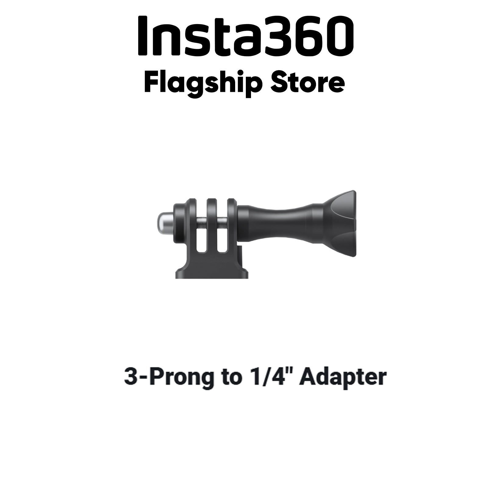 Insta360 3-Prong to 1/4" Adapter