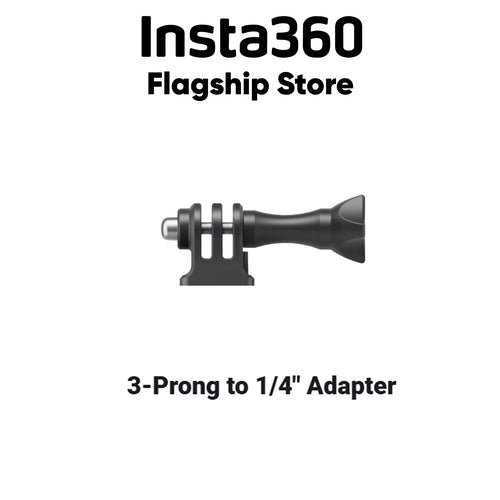 Insta360 3-Prong to 1/4" Adapter