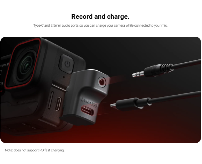 Insta360 Ace Pro 2 Ace Pro & Ace Mic Adapter