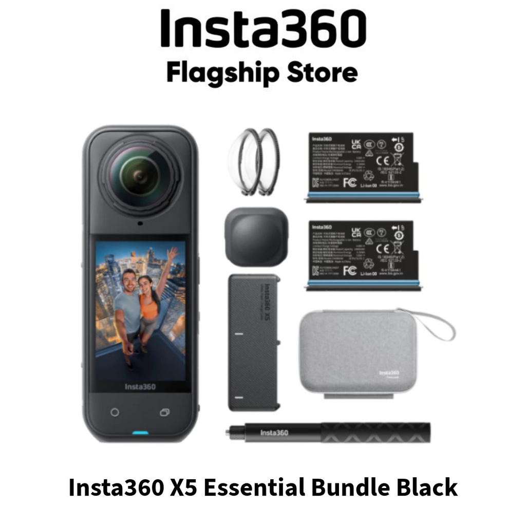 Insta360 X5 Essential Bundle Black