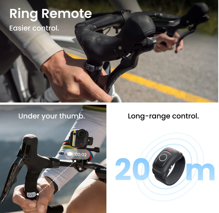 Insta360 GO Ultra Tadej Pogacar Edition action camera (includes 128gb microsd card)