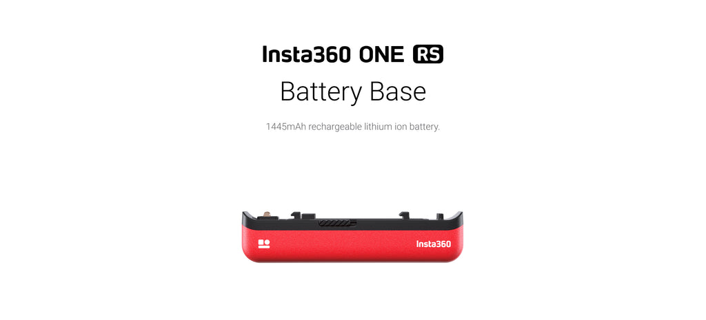 Insta360 ONE RS Battery Base : Power Accessories