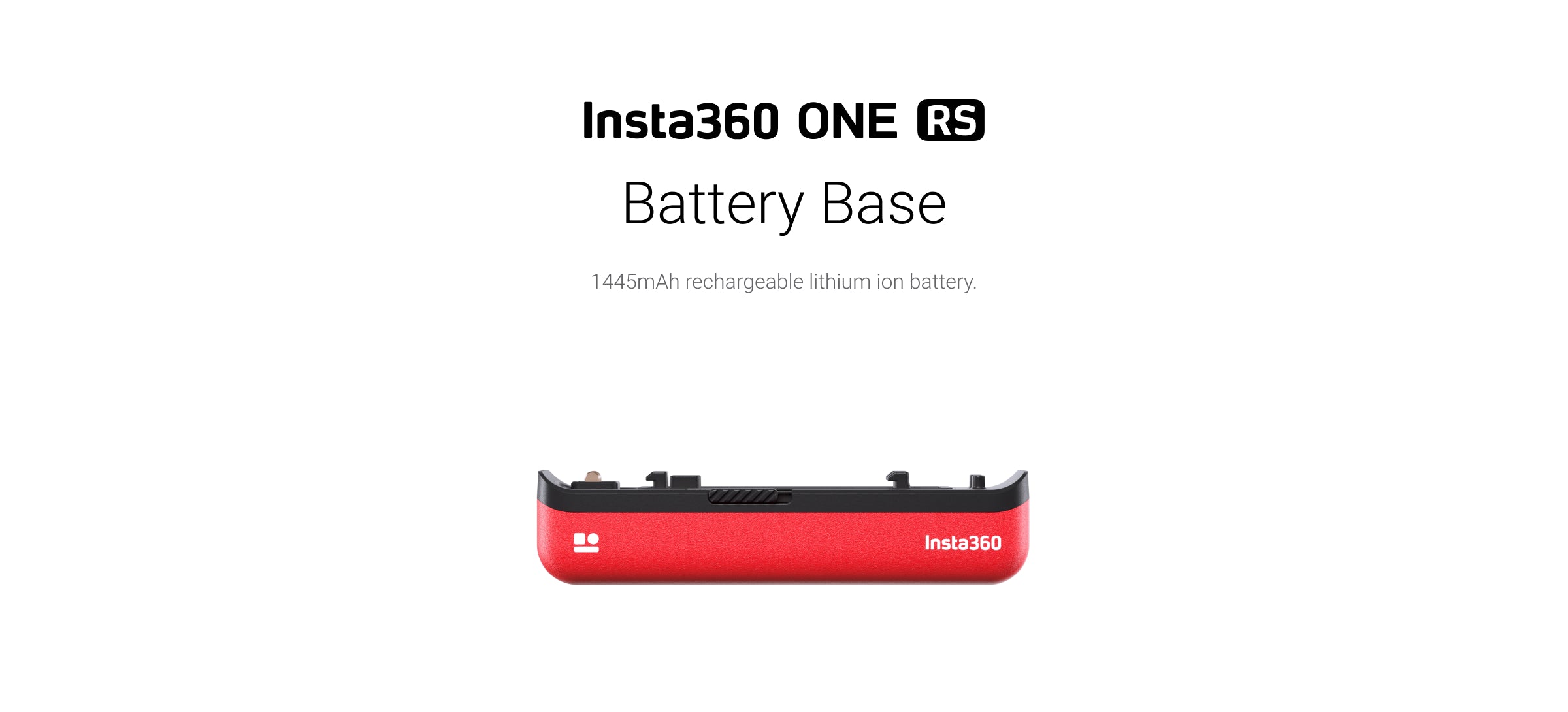 Insta360 ONE RS Battery Base : Power Accessories