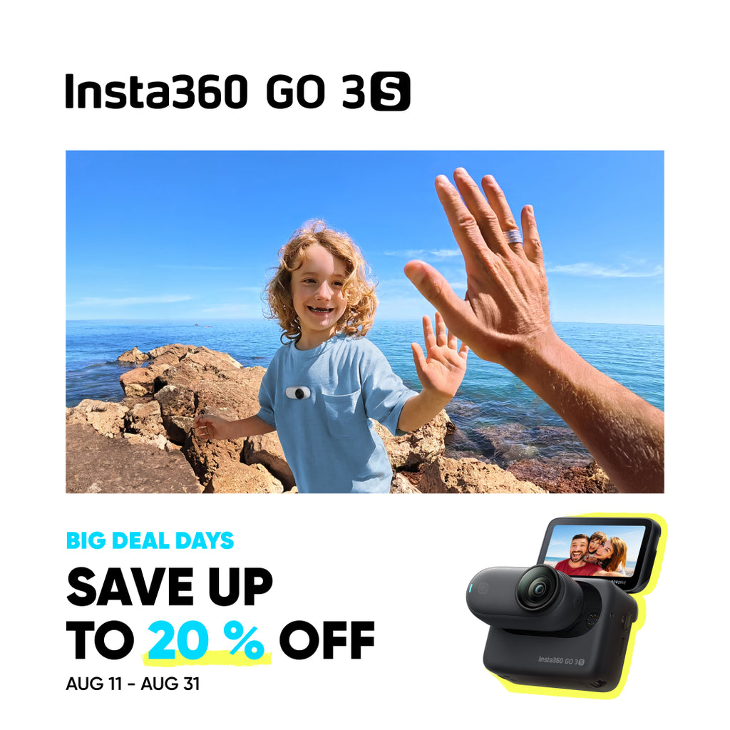 Insta360 Go 3S Your Tiny Mighty 4K Cam GO3S