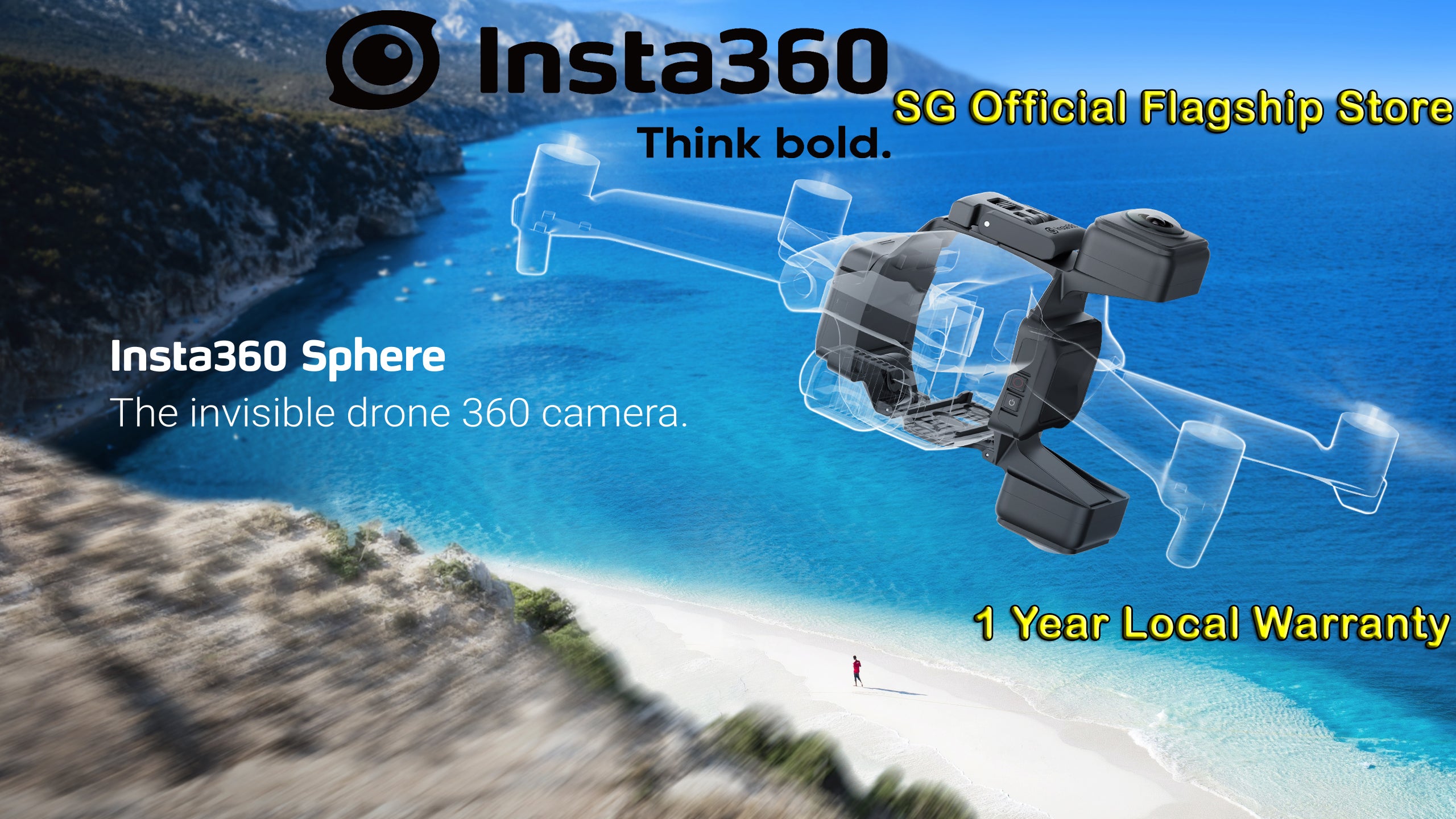 Insta360 Sphere | Compatible with Mavic Air 2/2S