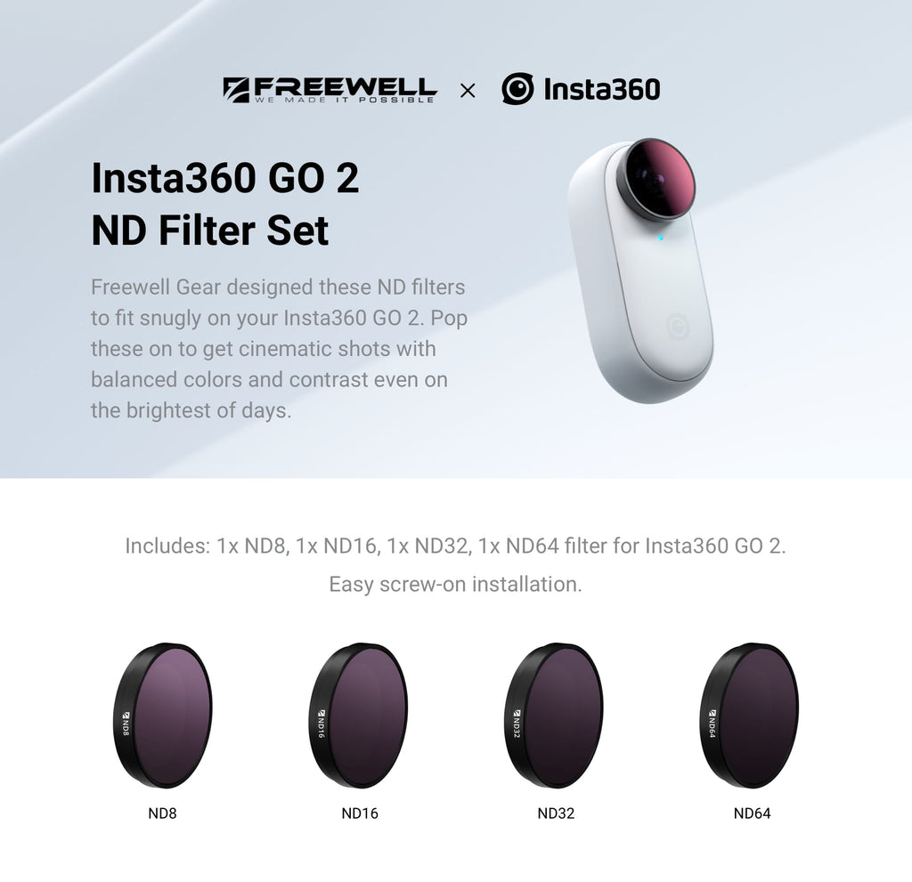Insta360 GO 2 ND Filter Set Ready Stocks