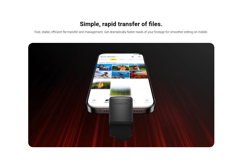 Quick Reader for Insta360 Ace Series ( Ace Pro 2 / Ace Pro / Ace )