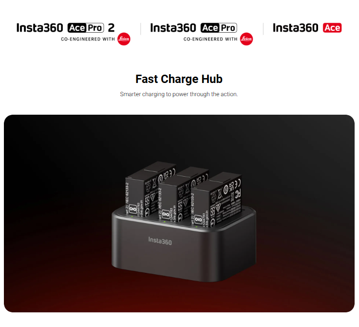 Insta360 Ace Pro 2 Fast Charge Hub