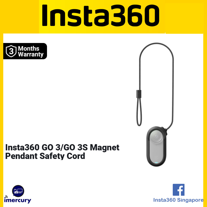 Insta360 GO 3/GO 3S Magnet Pendant Safety Cord