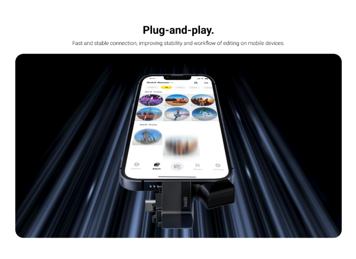 Insta360 X3 Quick Reader
