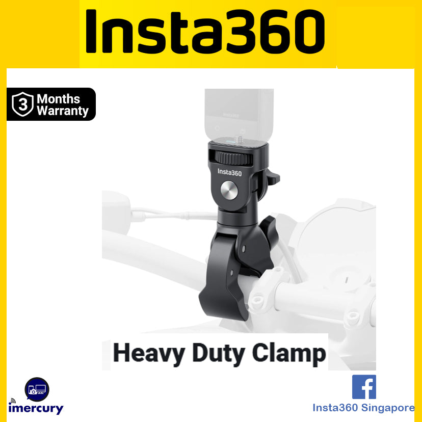 Insta360 Heavy Duty Clamp
