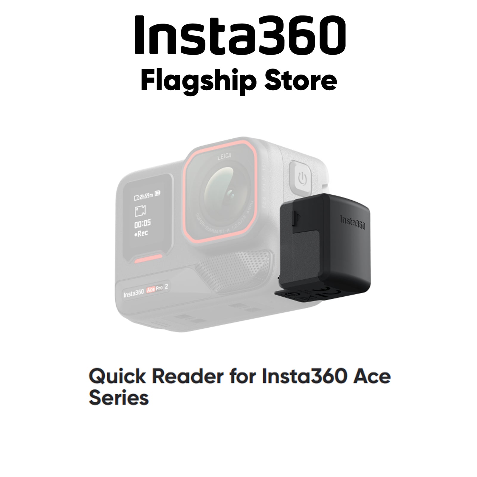 Quick Reader for Insta360 Ace Series ( Ace Pro 2 / Ace Pro / Ace )