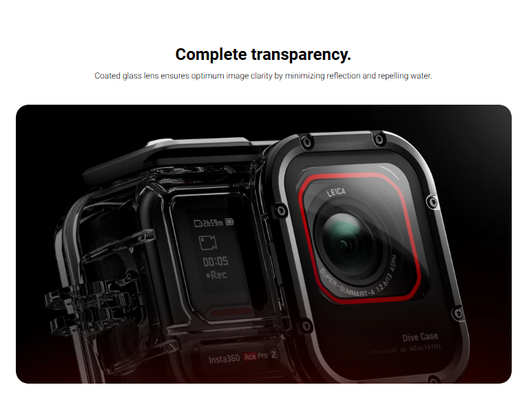 Insta360 Ace Pro 2 Dive Case
