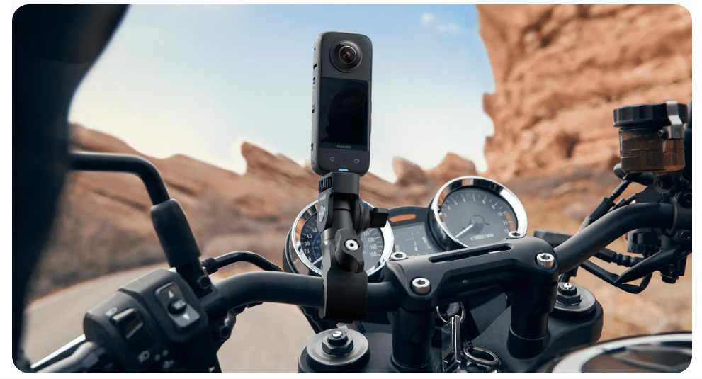 Motorcycle Kit ( GO Ultra X5 Ace Pro 2 X4 Go Ultra GO 3S Insta360 Ace Pro Insta360 Ace GO 3 X3 ONE RS (Twin/4K) GO 2 ONE X2 ONE R ONE X ONE )