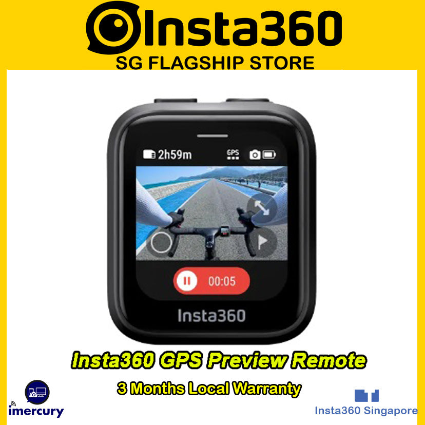 Insta360 GPS Preview Remote (X5, Ace Pro 2, X4, Ace Pro, Ace)