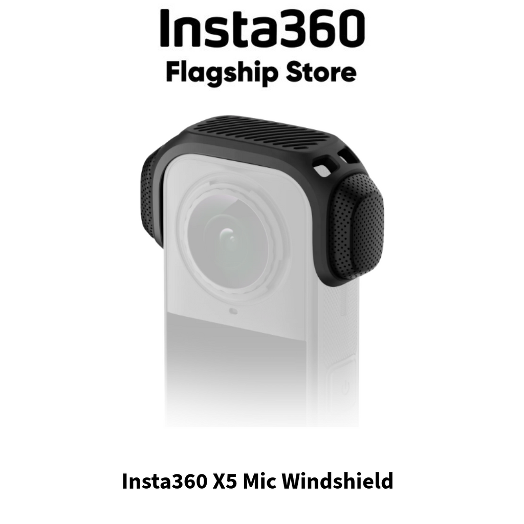 Insta360 X5 Mic Windshield