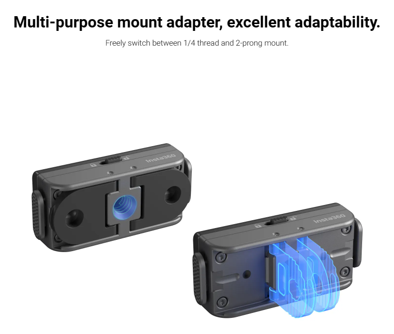 Insta360 Quick Release Mount 2.0