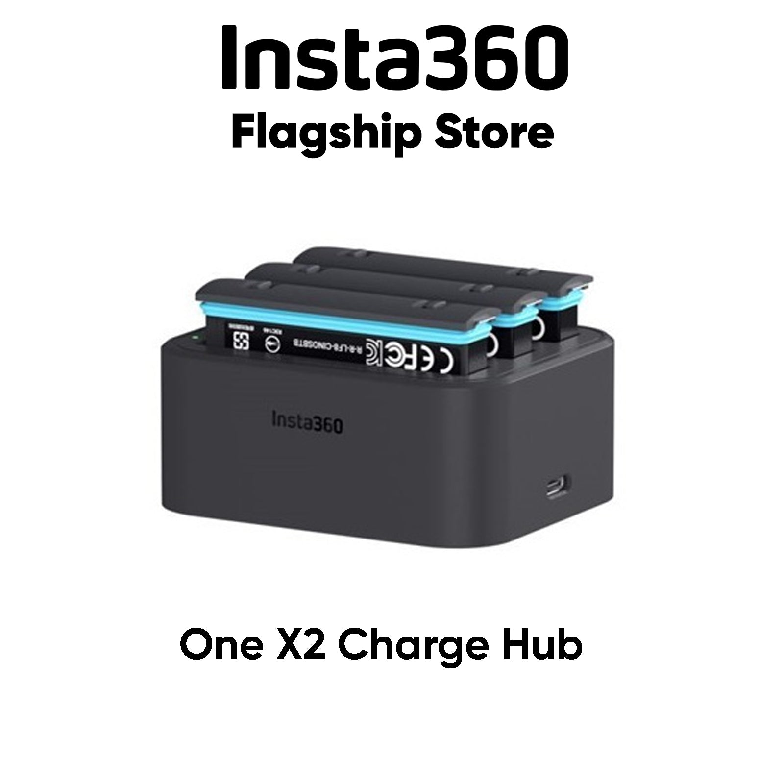 Insta360 ONE X2 Battery 1630Mah / Fast Charge Hub Ready Stocks