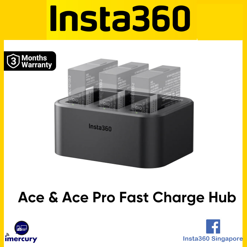 Insta360 Ace and Ace Pro Fast Charge Hub