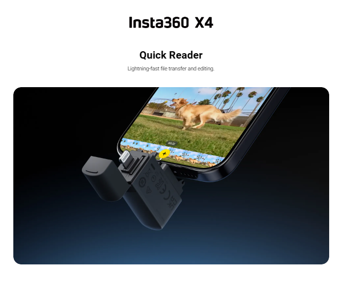 Insta360 X4 Quick Reader