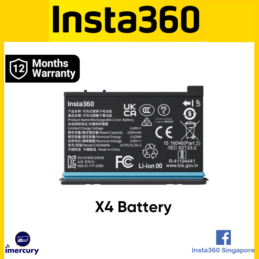 Insta360 X4 Battery