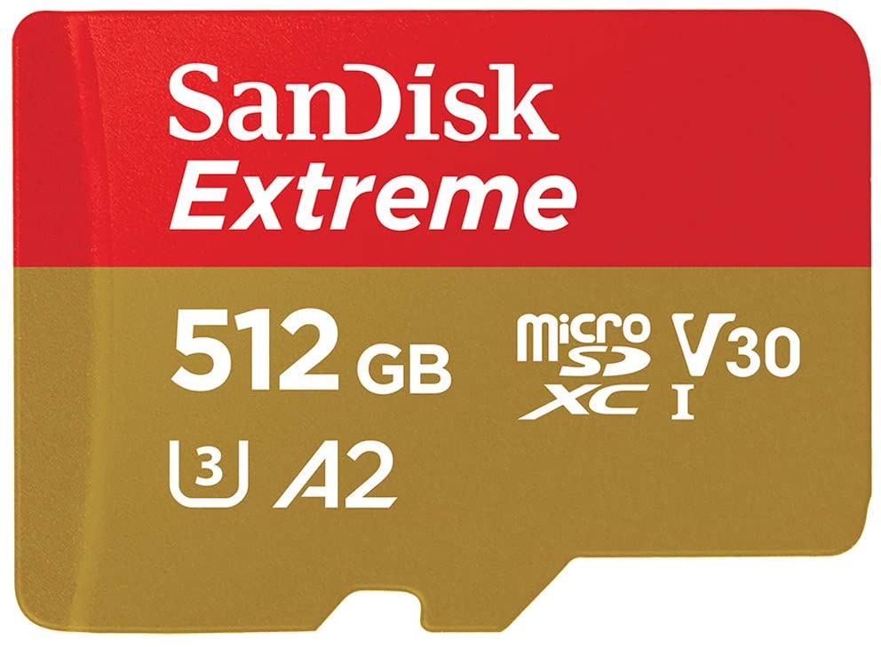 SanDisk Extreme 32GB microSDHC / 64GB microSDXC / 128GB microSDXC / 256GB microSDXC / 512GB microSDXC / 1TB microSDXC