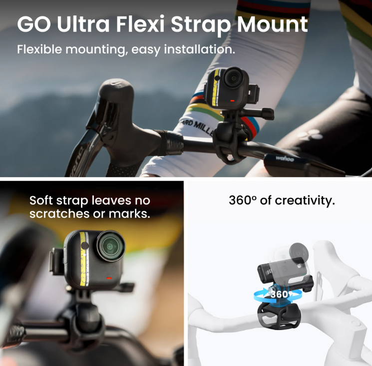 Insta360 GO Ultra Tadej Pogacar Edition action camera (includes 128gb microsd card)