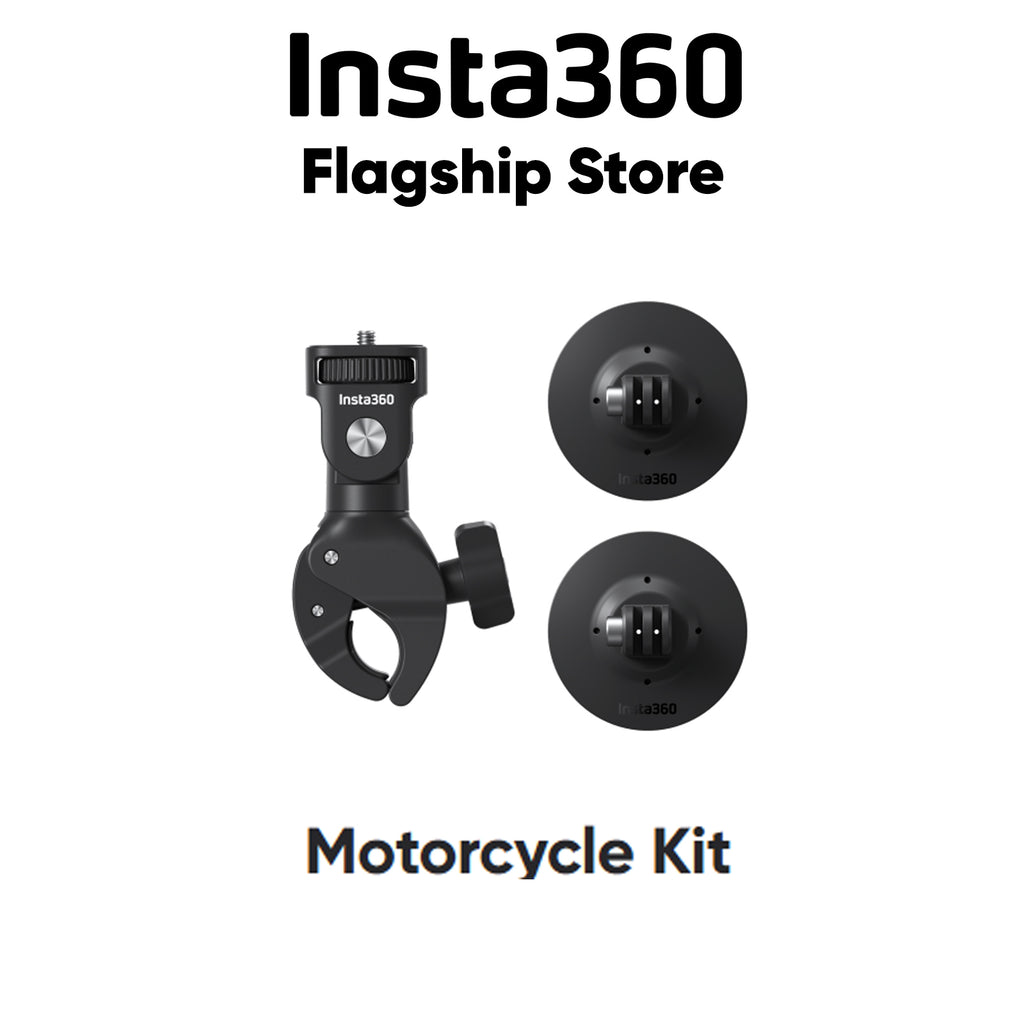 Motorcycle Kit ( GO Ultra X5 Ace Pro 2 X4 Go Ultra GO 3S Insta360 Ace Pro Insta360 Ace GO 3 X3 ONE RS (Twin/4K) GO 2 ONE X2 ONE R ONE X ONE )