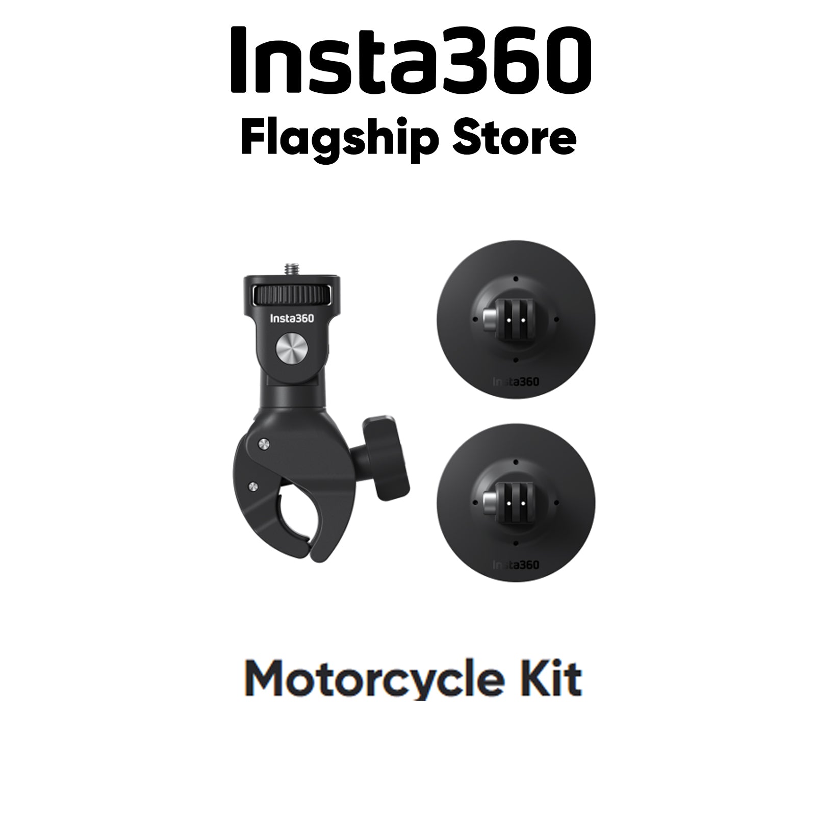 Motorcycle Kit ( GO Ultra X5 Ace Pro 2 X4 Go Ultra GO 3S Insta360 Ace Pro Insta360 Ace GO 3 X3 ONE RS (Twin/4K) GO 2 ONE X2 ONE R ONE X ONE )