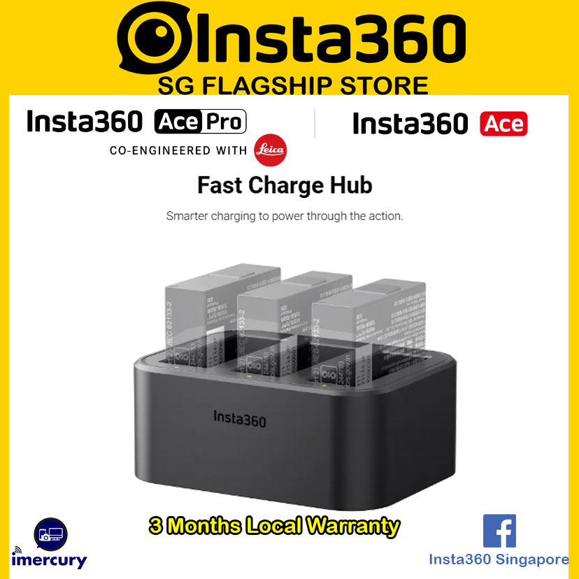 Insta360 Ace and Ace Pro Fast Charge Hub