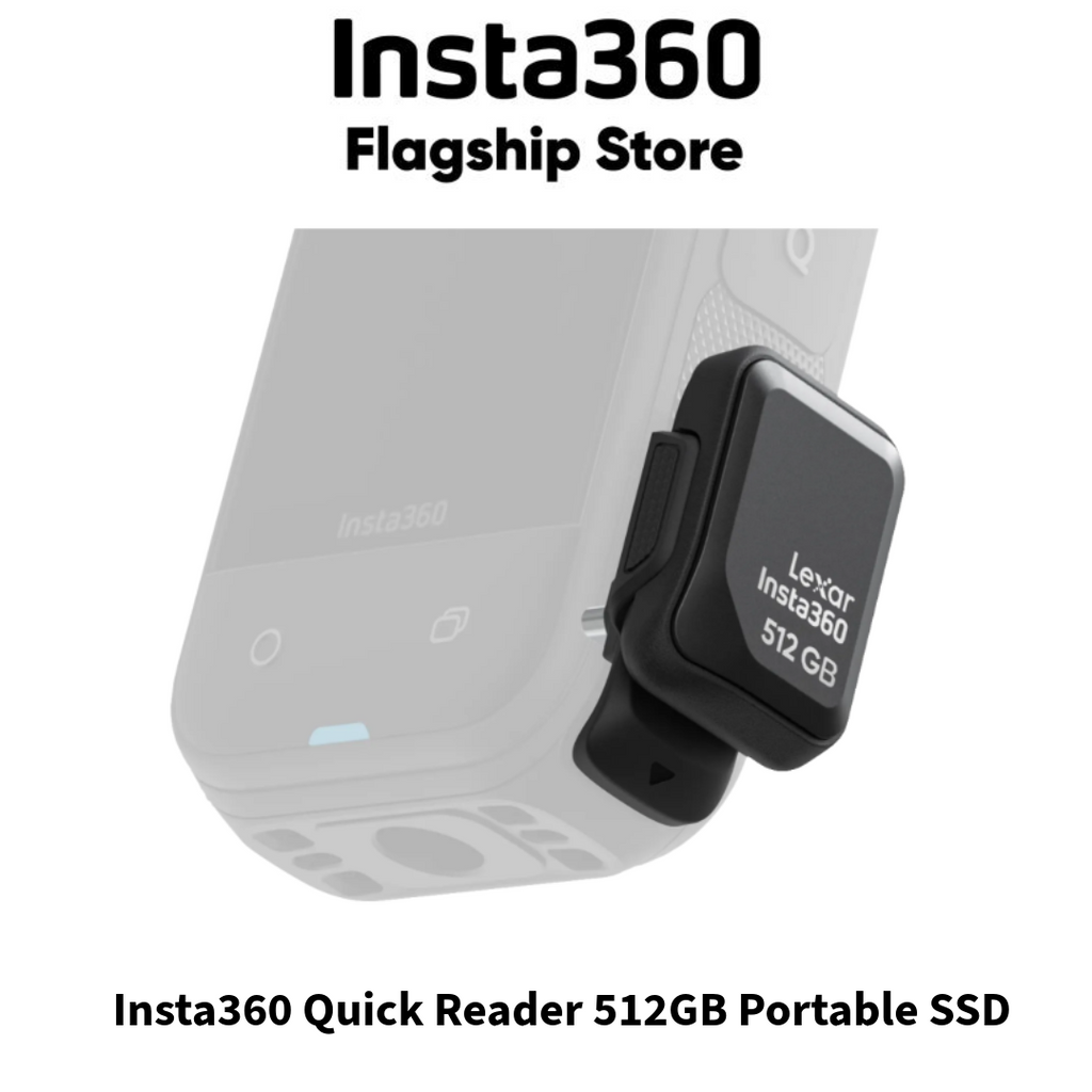 Insta360 Quick Reader 512GB Portable SSD
