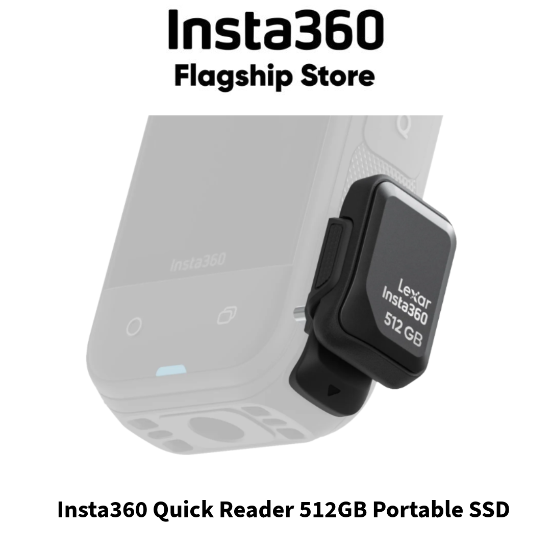 Insta360 Quick Reader 512GB Portable SSD