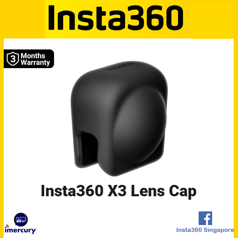 Insta360 X3 Lens Cap | Extra, all-round protection for your lenses