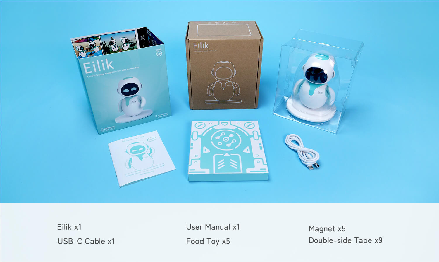 Energize Lab Eilik - A Little AI Companion Bot with Endless Fun