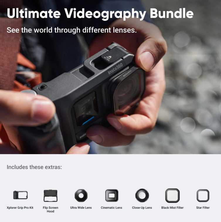 Insta360 Ultimate Videography Bundle