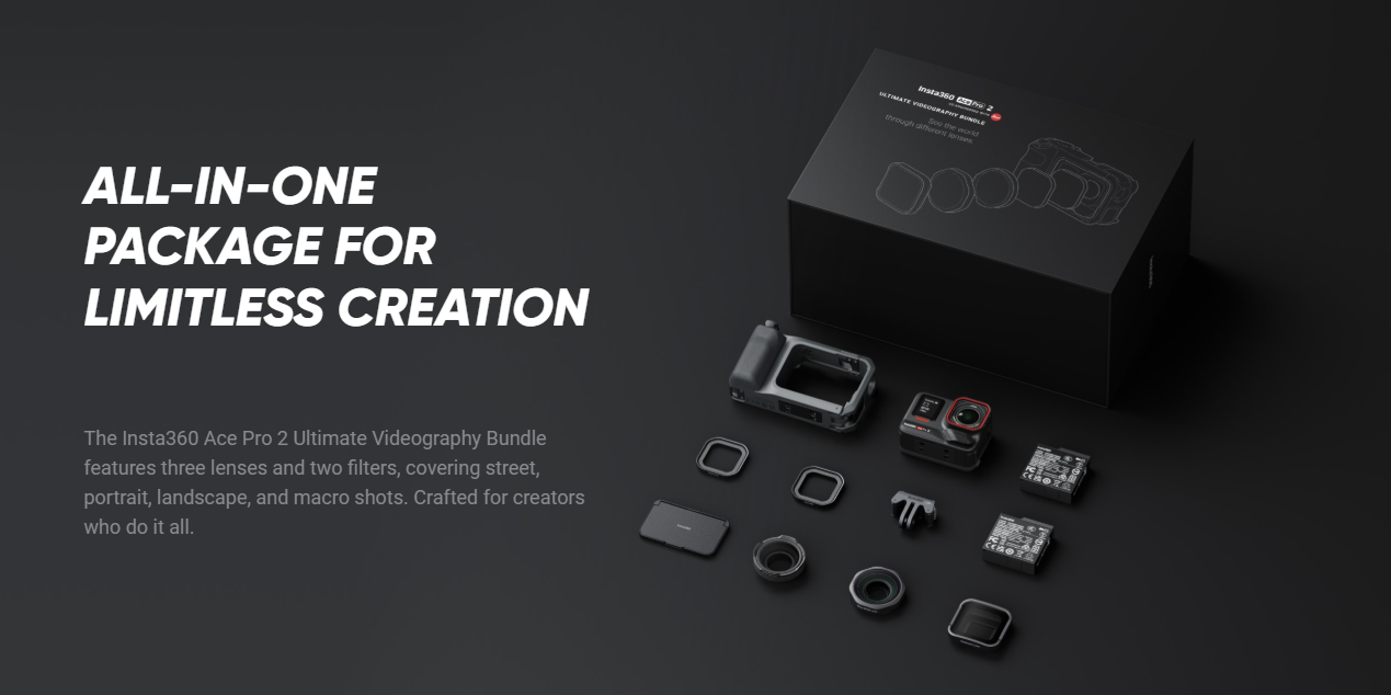 Insta360 Ultimate Videography Bundle