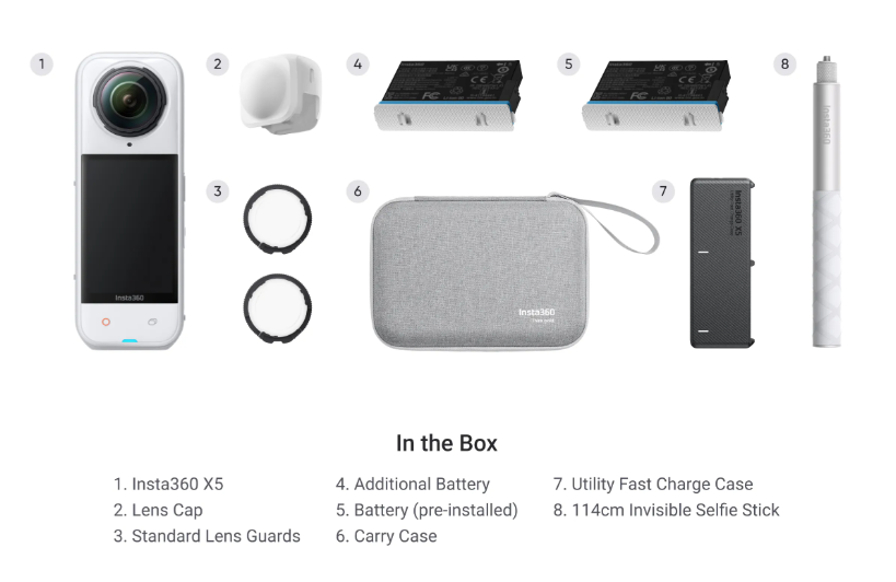Insta360 X5 Essential Bundle