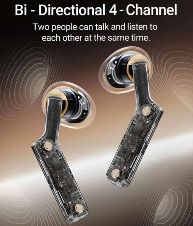 TimeKettle W4 AI Insterpreter Earbuds