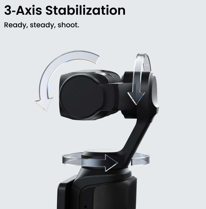 Insta360 Luna Ultra- Handheld Pocket 8K Gimbal Camera with Dual Lenses and Detachable Screen Display (Pre order)