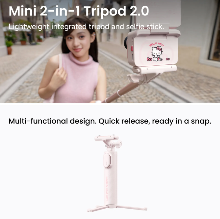 (Pre-Order) Insta360 Go Ultra Hello Kitty Limited Edition Sakura Pink