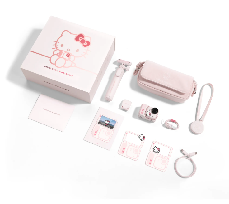 (Pre-Order) Insta360 Go Ultra Hello Kitty Limited Edition Sakura Pink