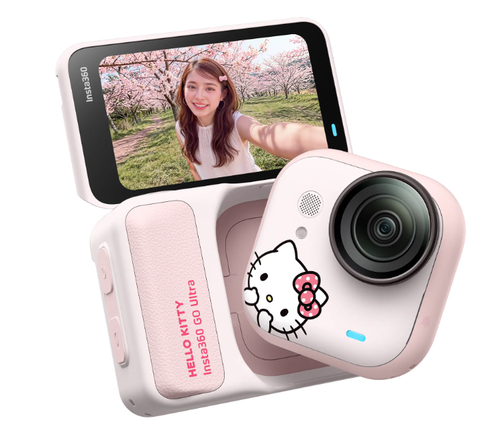 (Pre-Order) Insta360 Go Ultra Hello Kitty Limited Edition Sakura Pink
