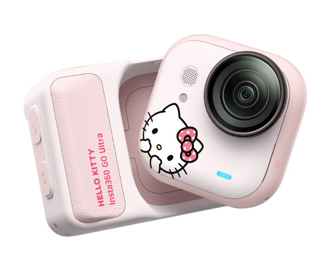(Pre-Order) Insta360 Go Ultra Hello Kitty Limited Edition Sakura Pink