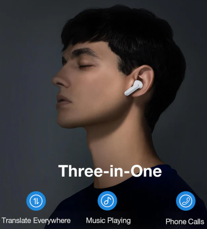 TimeKettle M3 Offline Translator Earphone