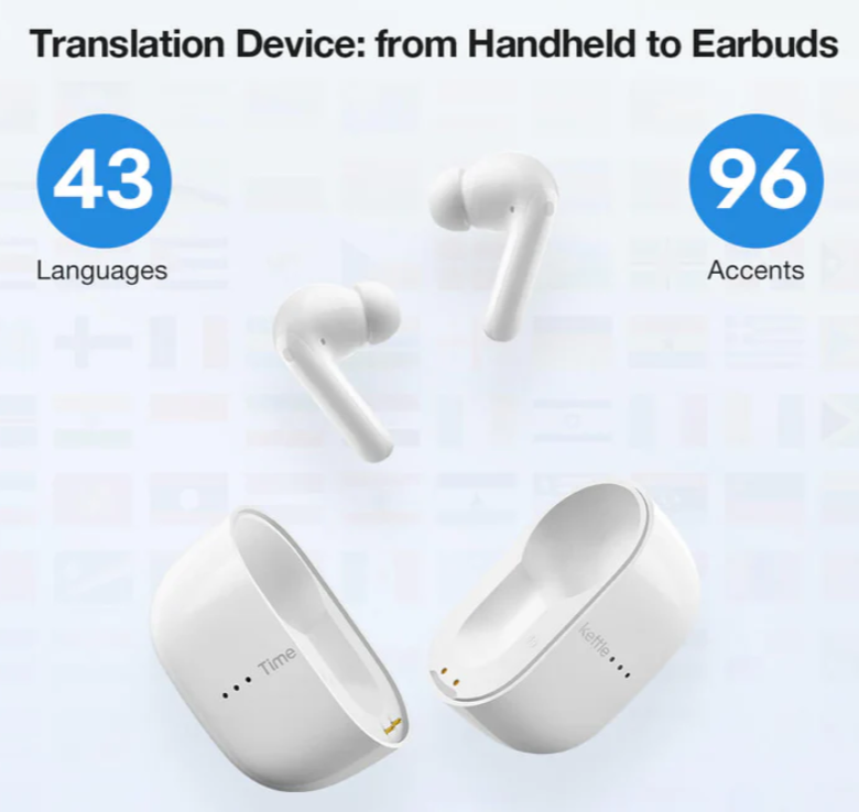 TimeKettle M3 Offline Translator Earphone
