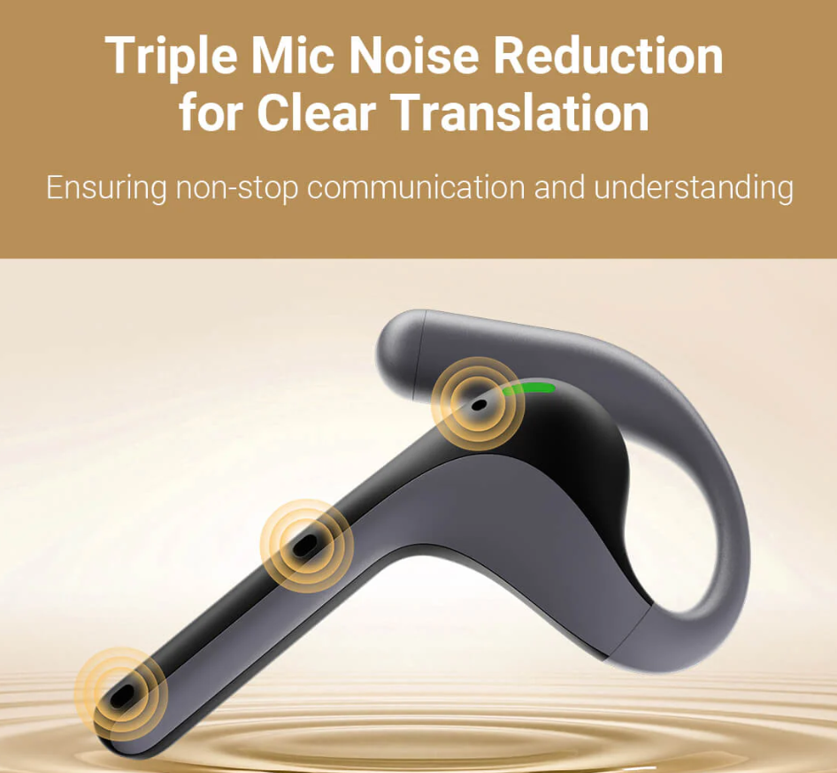 TimeKettle M4 Pro AI Translator Earphone