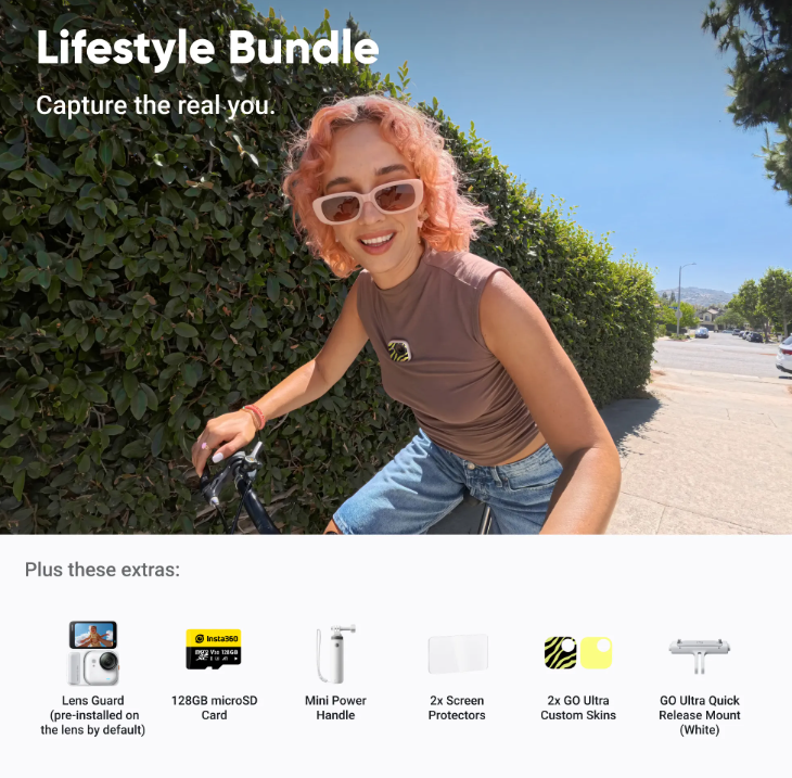 Insta360 GO Ultra Lifestyle Bundle
