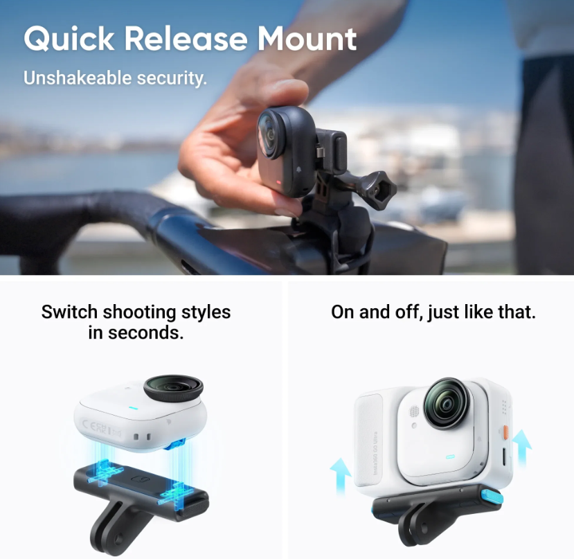 Insta360 Go Ultra Premium Cycling Bundle