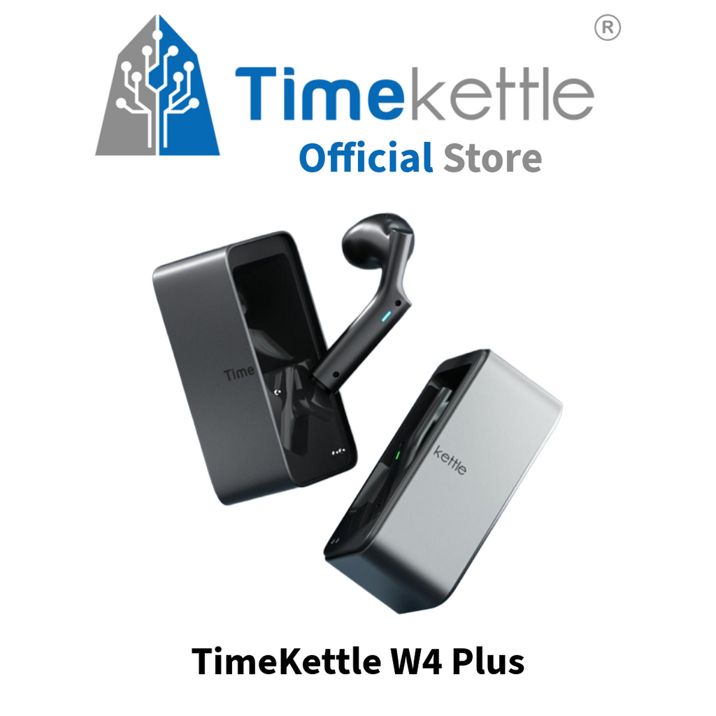 Timekettle W4 Plus - AI Interpreter Earbuds Pocket AI Interpreter, Understand Clearly, Translate Accurately Anywhere